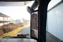 Digitale Spiegel im Mercedes-Benz Actros L