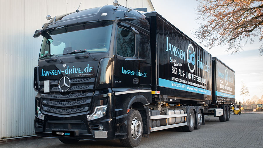 Berufskraftfahrer Ausbildung bei Janssen Drive